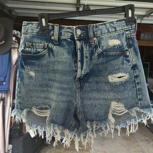 Wild Fable Distressed Blue Jean Shorts